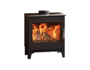 Woodbury 8 Eco wood burning stove with classic design for Cornwall and Southwest England